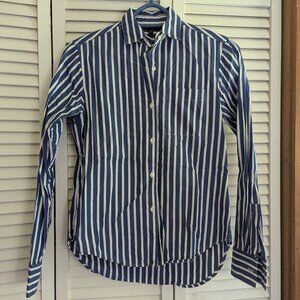 Steven Alan Striped Button Down Shirt Size S